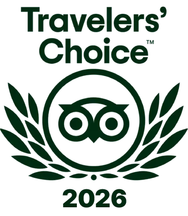 Tripadvisor Travellers' Choice 2026 - Top 10%